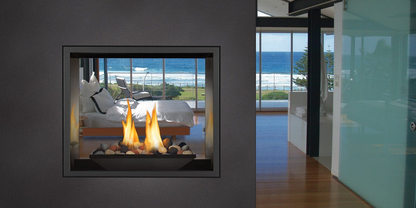 Napoleon High Definition Direct Vent See-Through Gas Fireplace