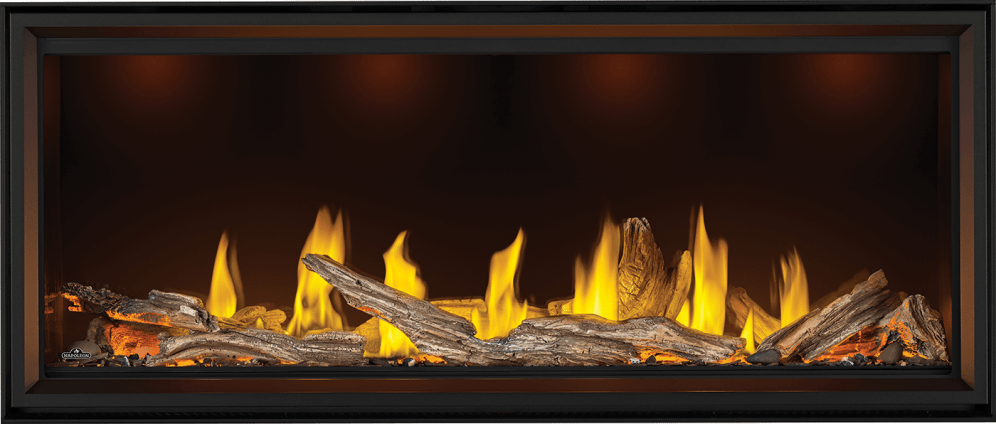 Napoleon Tall Linear Vector 62 Direct Vent Gas Fireplace