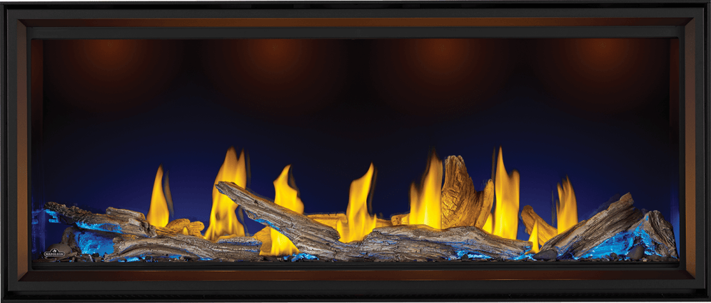 Napoleon Tall Linear Vector 62 Direct Vent Gas Fireplace