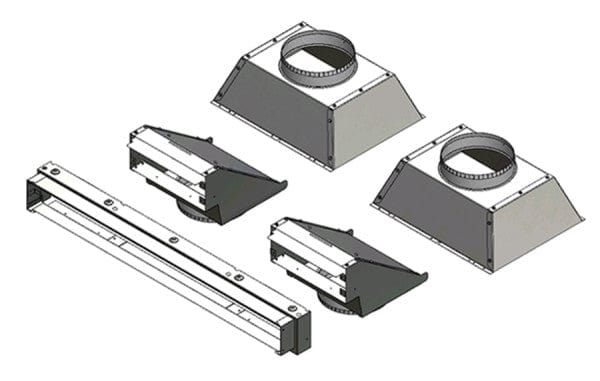 Napoleon Ducted Heat Management Front Discharge Kit (62/74)