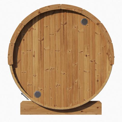 SaunaLife Model E8 Traditional 6 Person Sauna Barrel