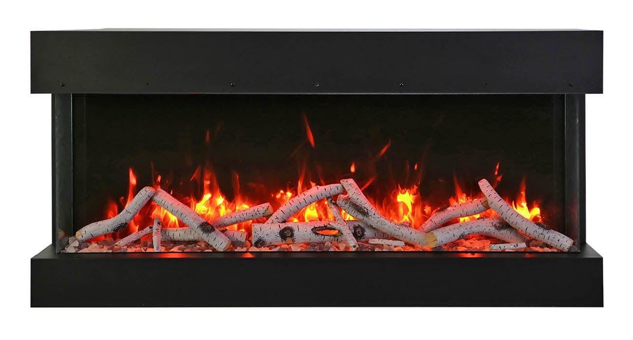 Remii Bay Slim 30" 3 Sided Electric Fireplace