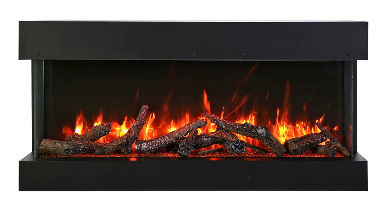 Remii Bay Slim 30" 3 Sided Electric Fireplace