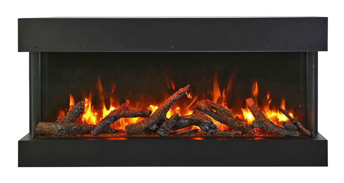 Remii Bay Slim 30" 3 Sided Electric Fireplace