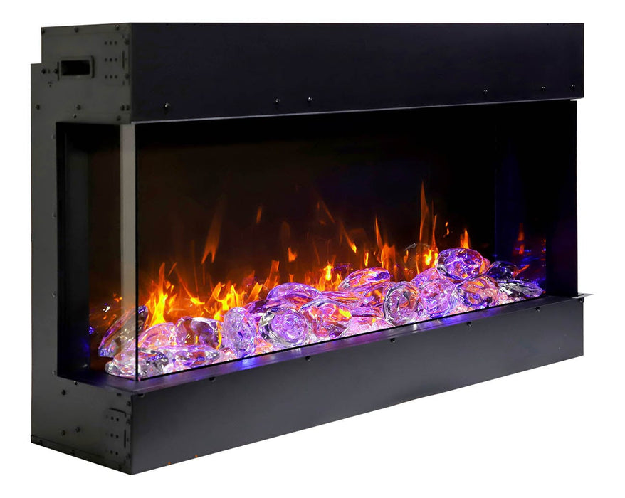 Remii Bay Slim 30" 3 Sided Electric Fireplace