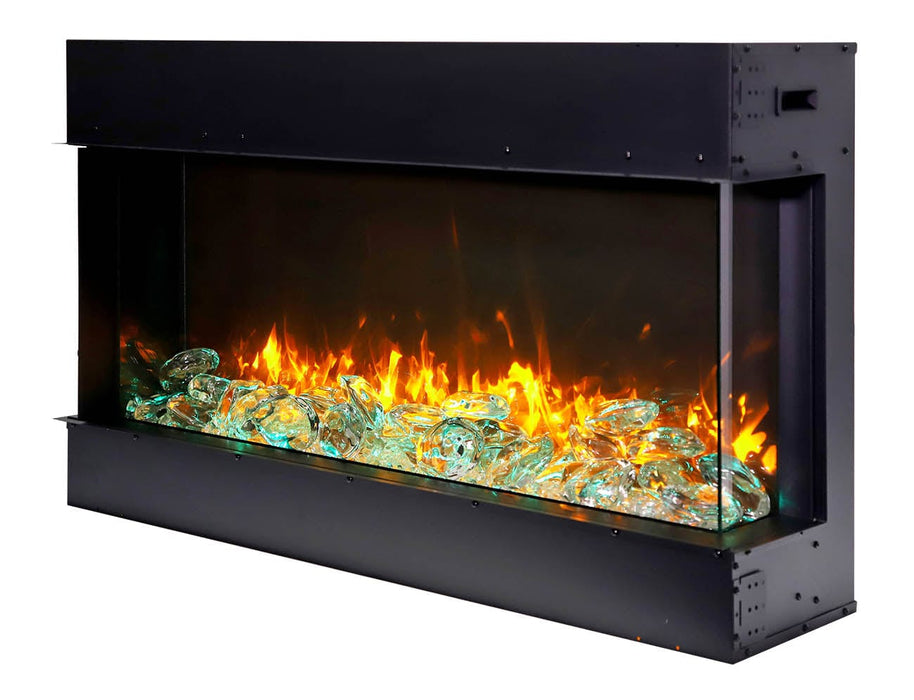 Remii Bay Slim 30" 3 Sided Electric Fireplace