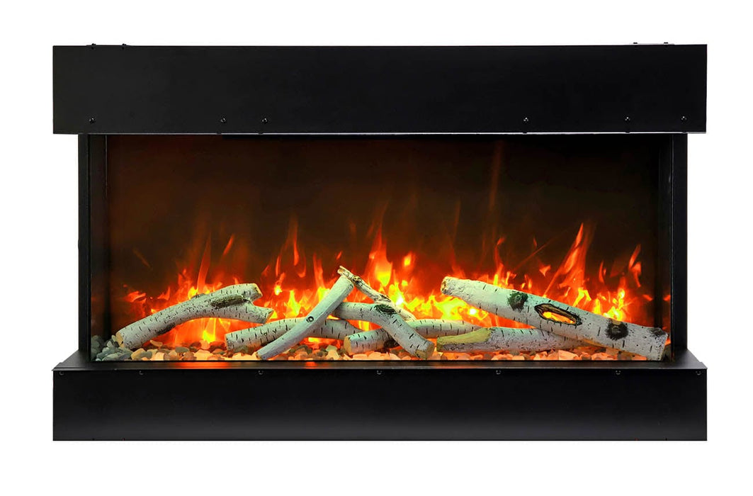 Remii Bay Slim 30" 3 Sided Electric Fireplace