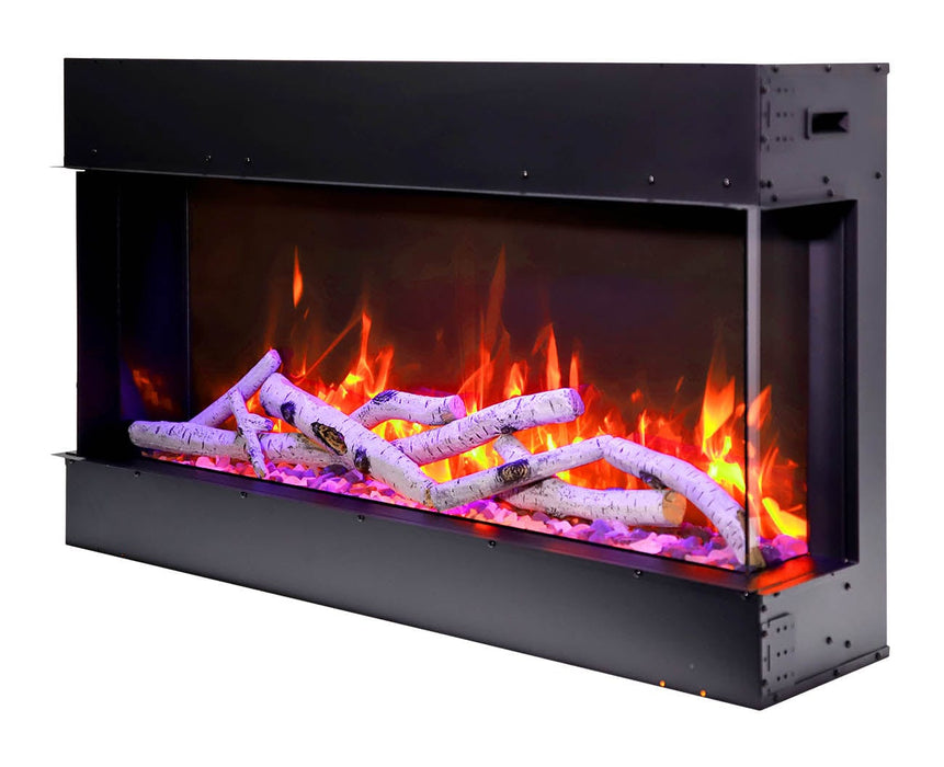 Remii Bay Slim 30" 3 Sided Electric Fireplace