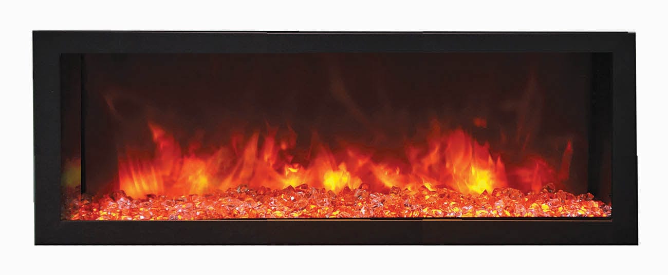 Remii Deep 45" Indoor/Outdoor Built-In Electric Fireplace