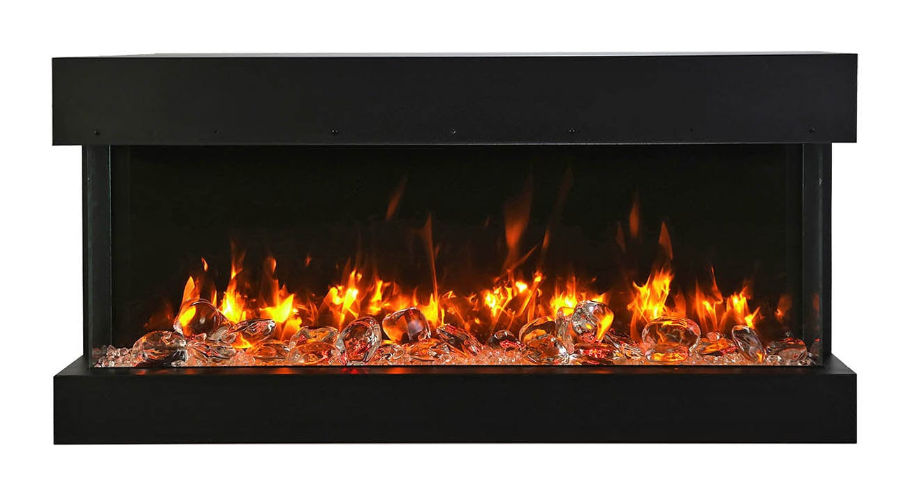 Remii Bay Slim 50" 3 Sided Electric Fireplace