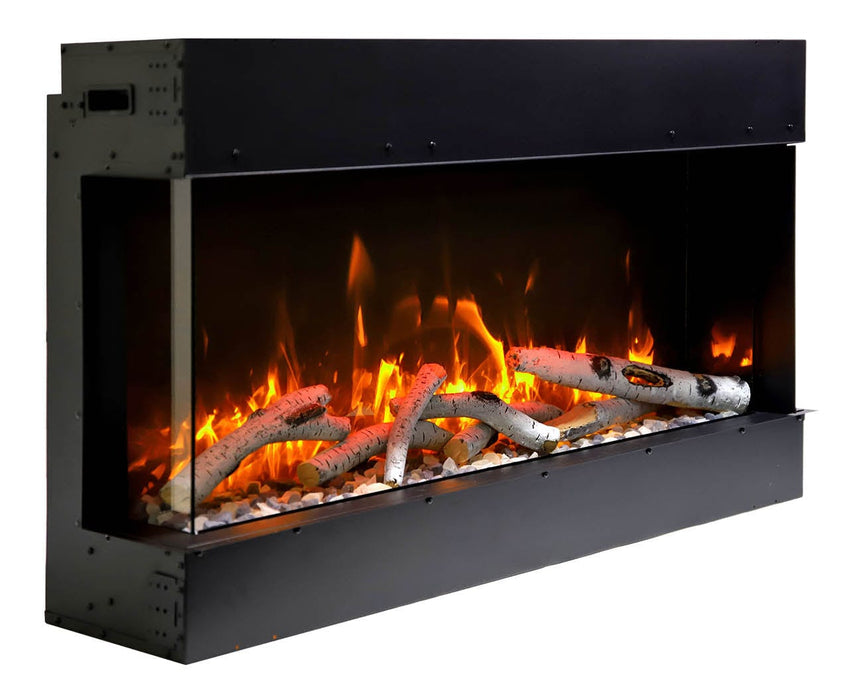 Remii Bay Slim 50" 3 Sided Electric Fireplace