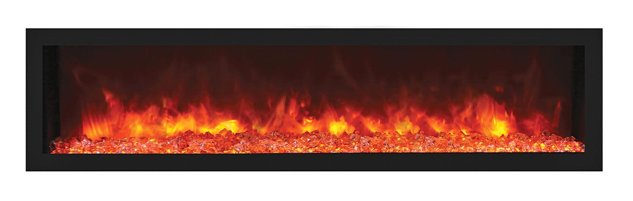 Remii Deep 65" Indoor/Outdoor Built-In Electric Fireplace