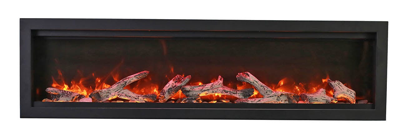 Remii Wall Mount 100" Electric Indoor/Outdoor Fireplace