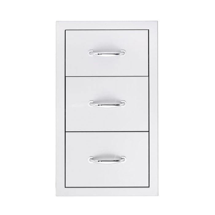 Summerset 17" Triple Drawer Stainless Steel