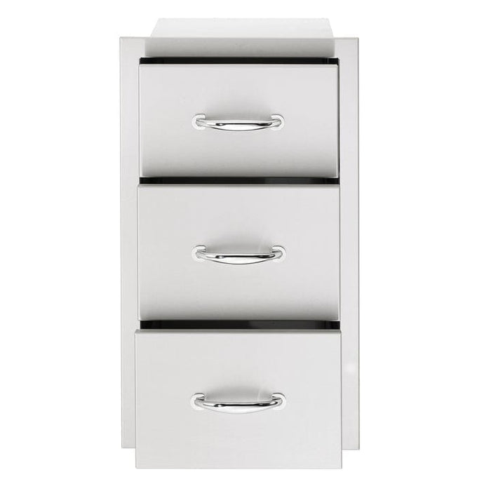 Summerset 17" Triple Drawer Stainless Steel