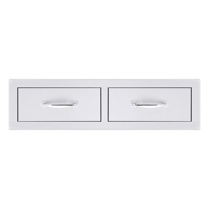 Summerset 32" Double Horizontal Drawer Stainless Steel