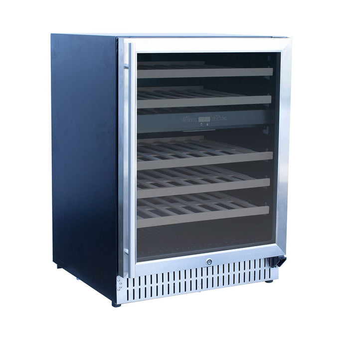 Summerset 24" Rated Dual Zone Wine Cooler Stainless Steel